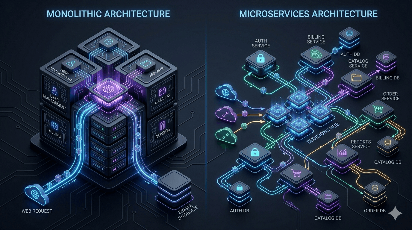 Microservices vs Monolith: The Decision Framework We Actually Use